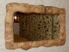 Sculpted Burr Oak Mirror