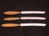 Spalted Beech Bread Knives