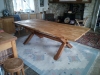 Burr Oak dinning table