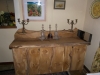 Solid Burr Oak Sideboard